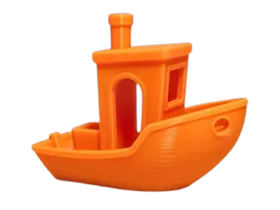 Modelo Benchy impreso en 3D